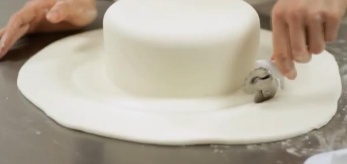 Украшение торта мастикой для начинающих
